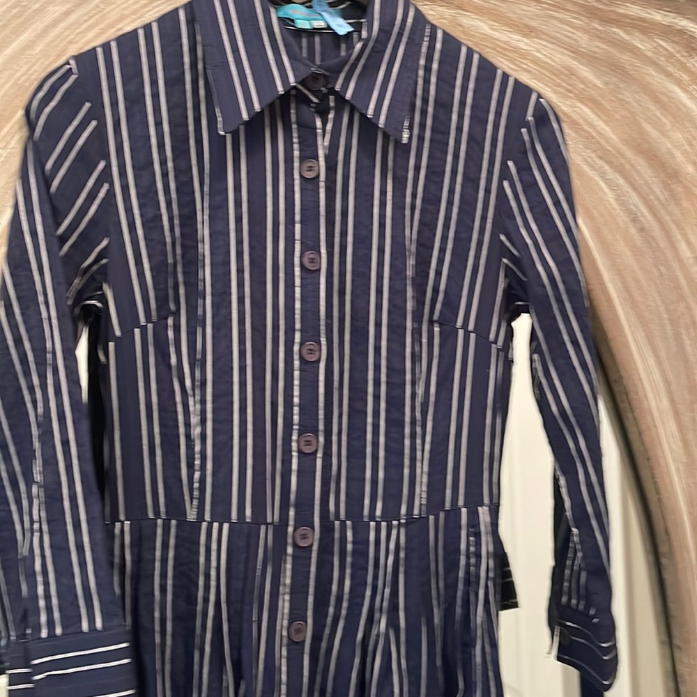 A beautiful Patrizia Luca dress in navy size 2.